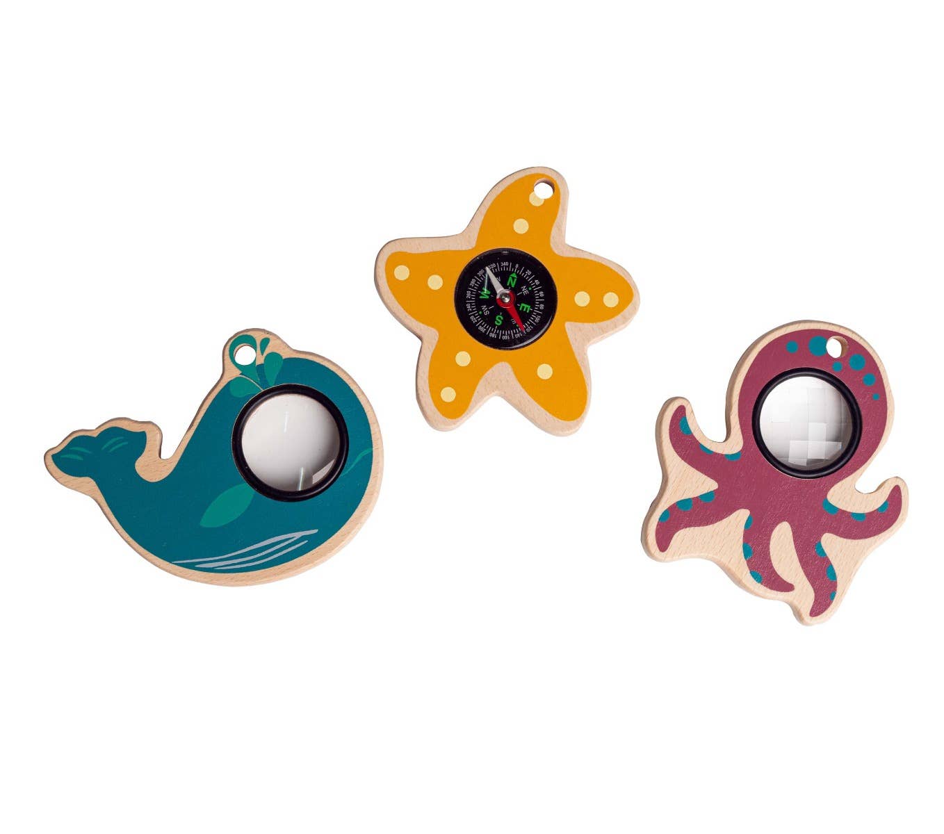 Toyslink Sea Creature Compass & Magnifying Glasses