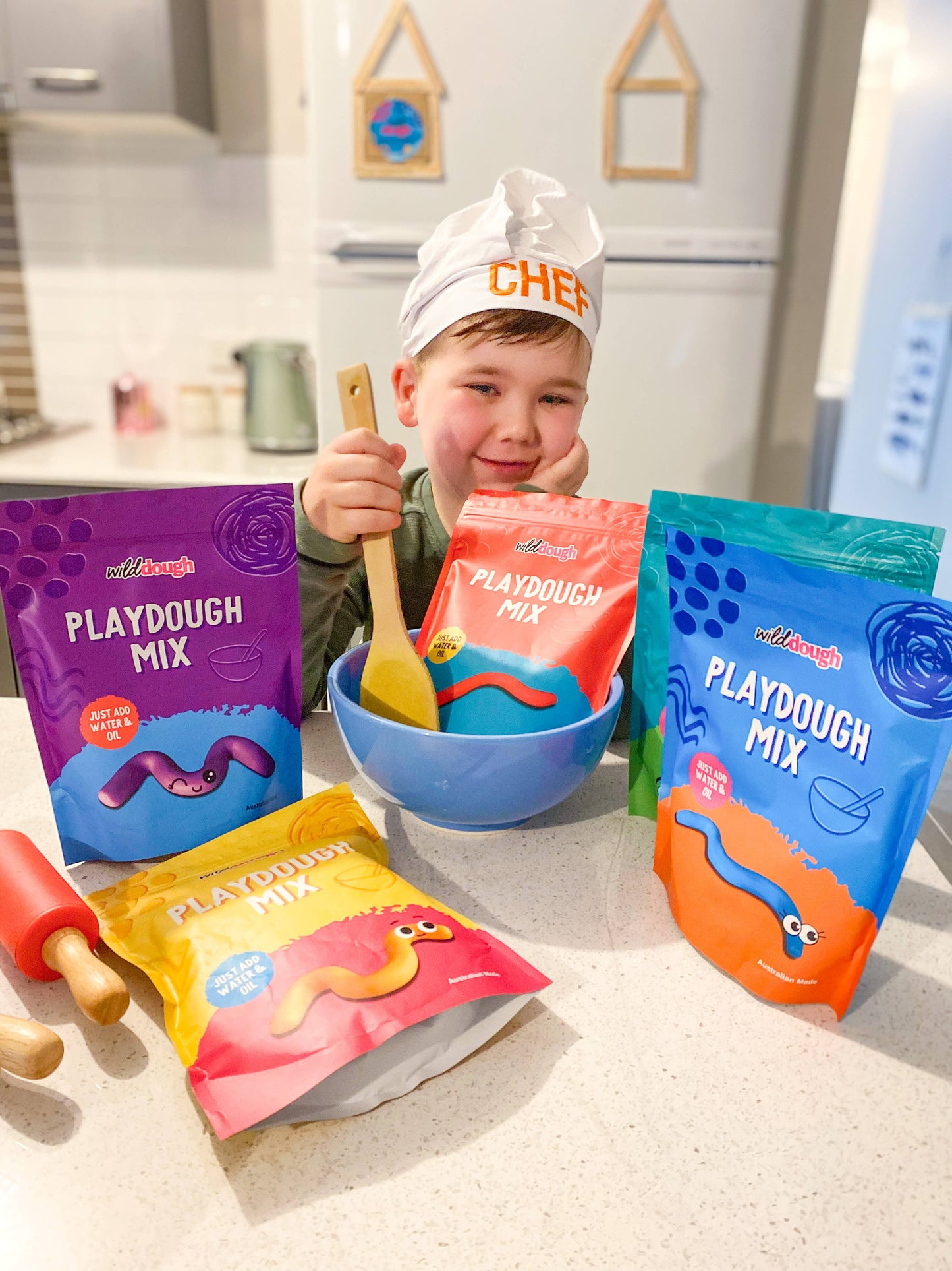 DIY Playdough Mix - Purple