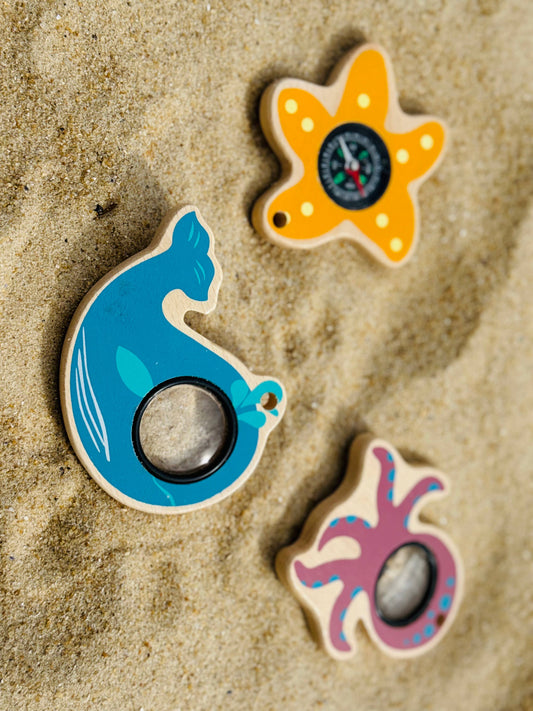 Toyslink Sea Creature Compass & Magnifying Glasses