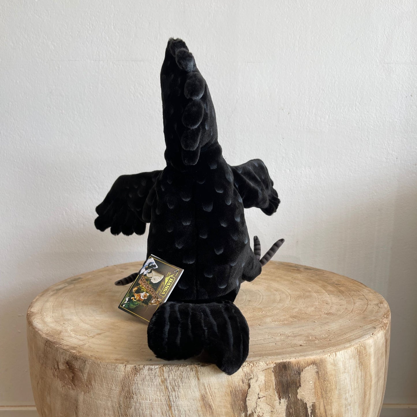 Black Cockatoo Hand Puppet