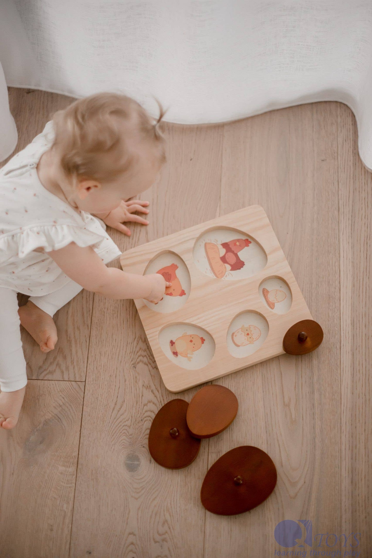 Hen Life Circle Puzzle