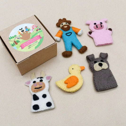 Old MacDonald Finger Puppet