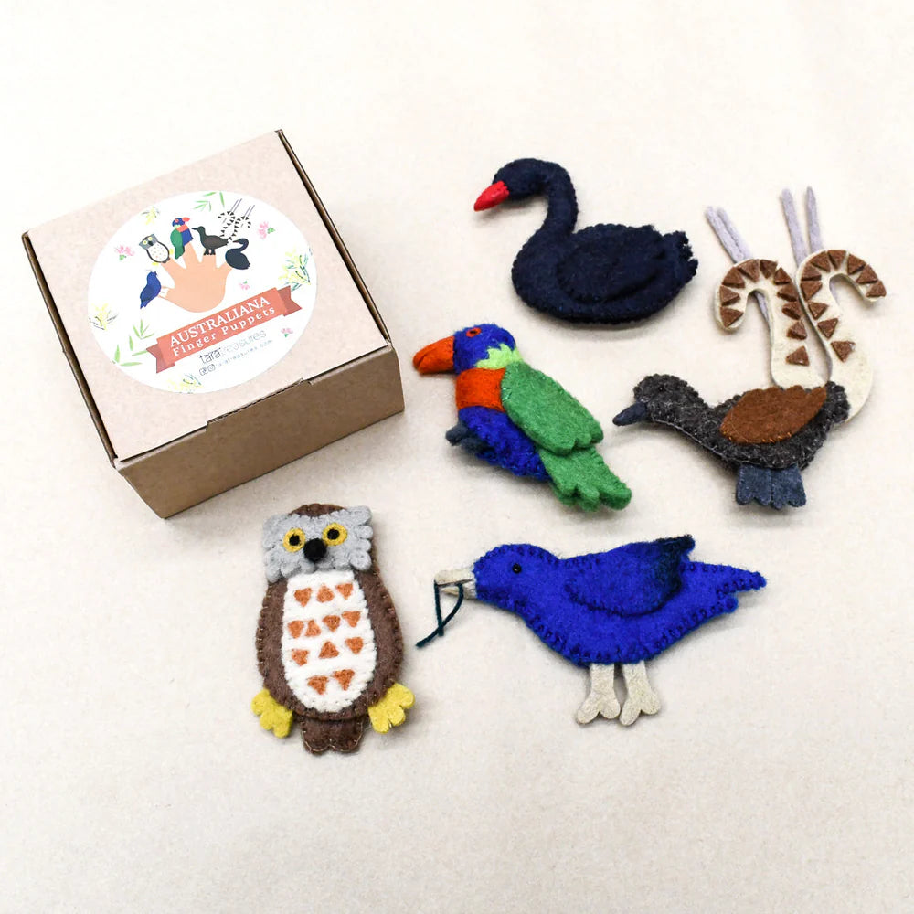 Australiana Finger Puppet Set (D)