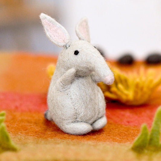 Felt Bilby Toy (Australian Animal)