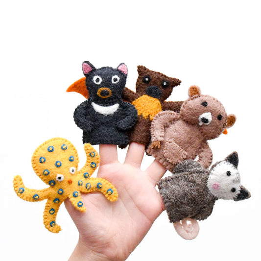 Australiana Finger Puppet Set (E)