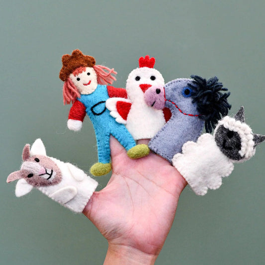 Old MacDonald Finger Puppet - Set B
