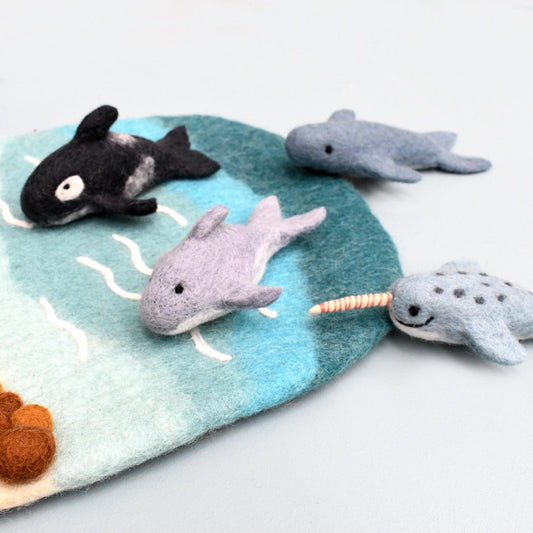 Felt Ocean Marine Mammals Toys