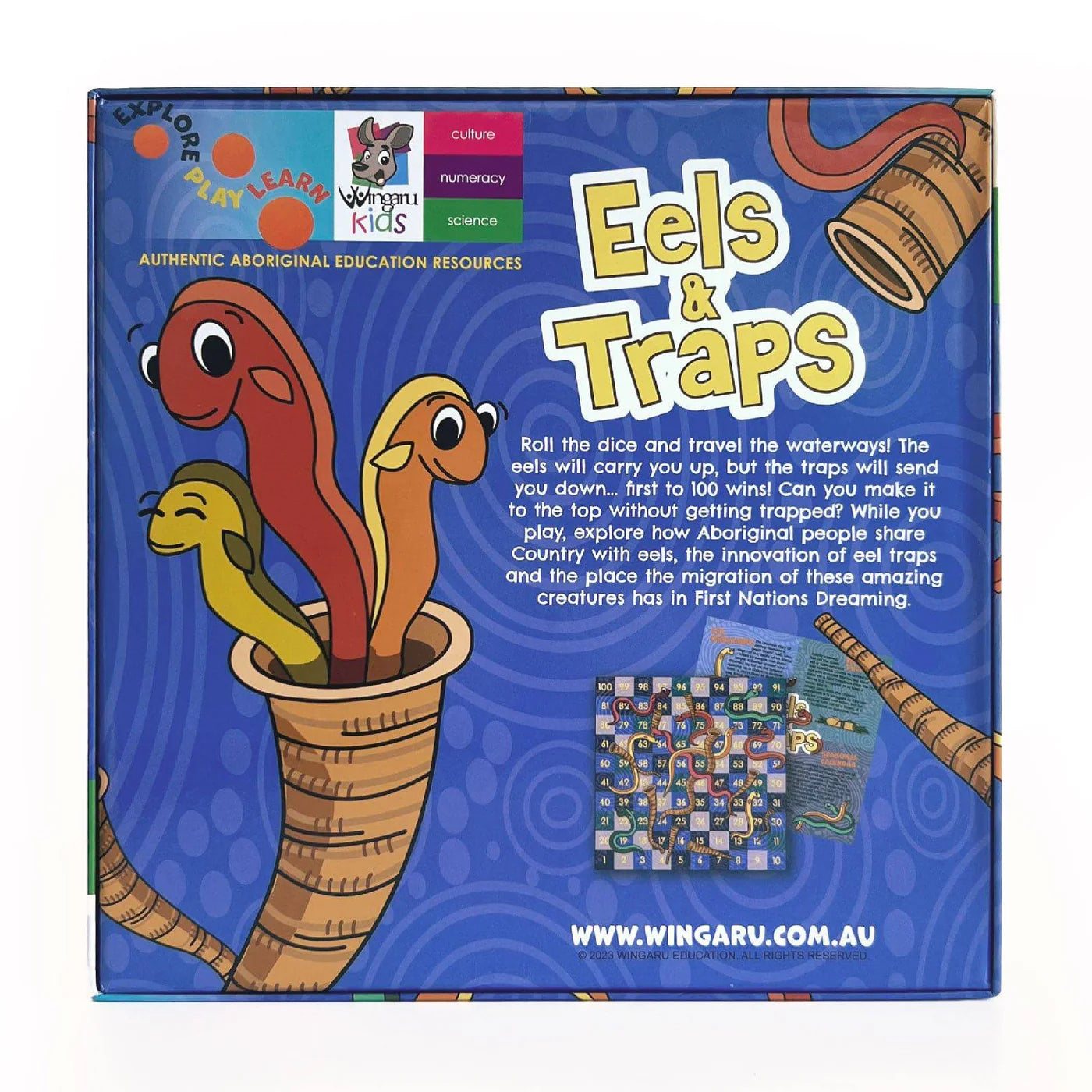Eels & Traps Board Game